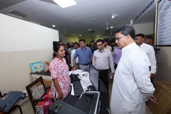 জিবিপি হাসপাতালে মুখ্যমন্ত্রী