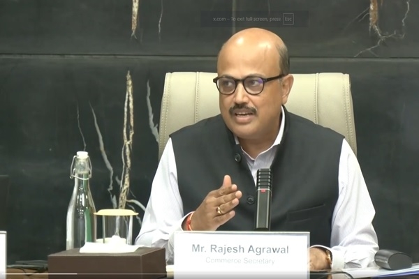 বাণিজ্য ও শিল্প মন্ত্রকের সচিব রাজেশ আগরওয়াল