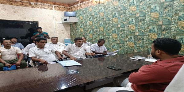 ঝড়-বৃষ্টি উপেক্ষা করে কদমতলায় কংগ্রেসের বিক্ষোভ মিছিল ও ডেপুটেশন, সাত দফা দাবি পেশ