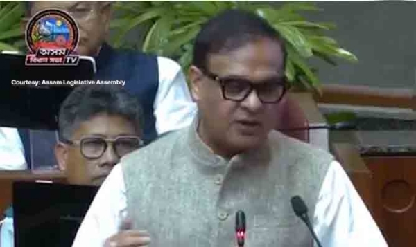 বিধানসভায় মুখ্যমন্ত্রী ড. হিমন্তবিশ্ব শর্মা