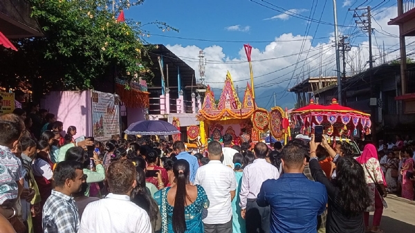 হাফলঙের শ্রীশ্রী জগন্নাথ মন্দিরের রথ