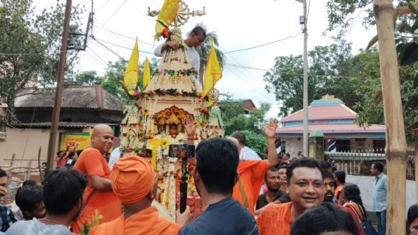 কামারপুকুর রামকৃষ্ণ মিশনের রথ