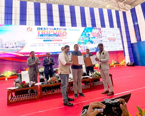 আইআইটি খড়্গপুর, ত্রিপুরা সরকার এবং সেনরিসা টেকনোলজিসের ত্রিপাক্ষিক মউ