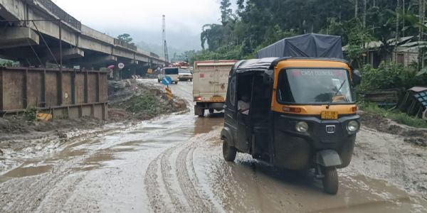 ১০ ঘণ্টা পর হারাঙ্গাজাও–জাটিঙ্গা ২৭ নম্বর জাতীয় সড়কে স্বাভাবিক যান চলাচল