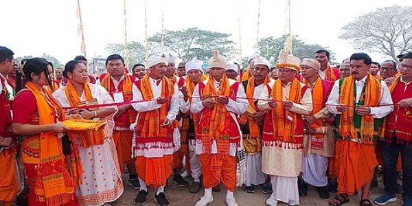 জনগণনা : জাতি-ভাষা-ধর্মের পরিচয় নিয়ে জাগিরোডে অনুষ্ঠিত তিওয়াদের বৈঠক