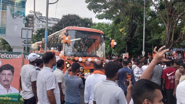 নিউটাউনের জন্য চালু হল নতুন বাস পরিষেবা