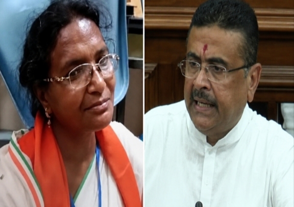 রত্না দেবনাথ ও শুভেন্দু অধিকারি রত্না দেবনাথ ও শুভেন্দু অধিকারি