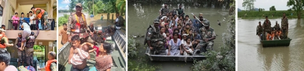 ‘অপারেশন জল রাহত’–এর বলে বন্যাৰ্তদের উদ্ধার ভারতীয় সেনার