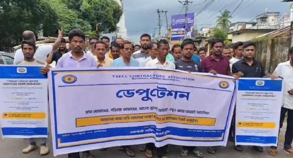 ঠিকাদারদের ডেপুটেশন ঠিকাদারদের ডেপুটেশন