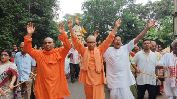 কামারপুকুরে উল্টোরথ কামারপুকুরে উল্টোরথ