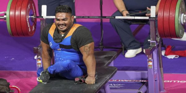 কমনওয়েলথ গেমস ২০২৬:  প্যারা পাওয়ারলিফটিংয়ে ব্রোঞ্জ জিতে ভারতের প্রথম পদক পেলেন ঝান্ডু কুমার