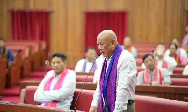 বড়োল্যান্ড টেরিটরিয়াল কাউন্সিল লেজিসলেটিভ অ্যাসেম্বলিতে বিটিসি-প্রধান হাগ্রামা মহিলারি