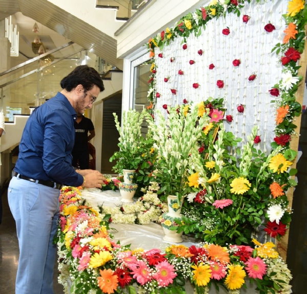 সিএবি-র তরফেও শ্রদ্ধাঞ্জলি অর্পণে সৌরভ গঙ্গোপাধ্যায়