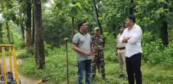 চাদুর ফরেস্টে আইসি সুমিত তালুকদার