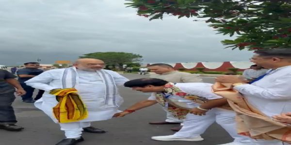 শ্যামাপ্রসাদ মুখোপাধ্যায়ের স্বপ্নই ‘সোনার বাংলা’ গড়ার ভিত্তি, বাগনানে মূর্তির ভূমিপুজোয় অমিত শাহ