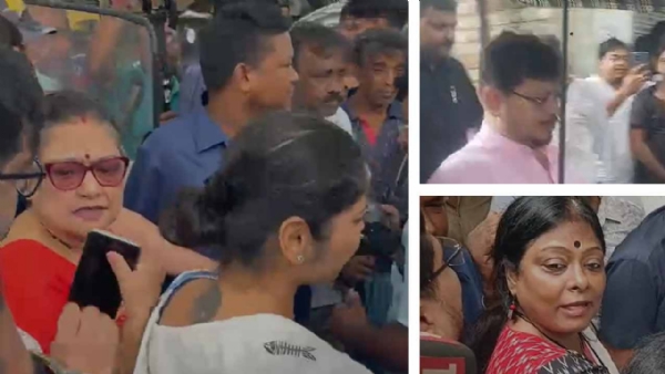 বারুইপুরে তৃণমূল নেতারা