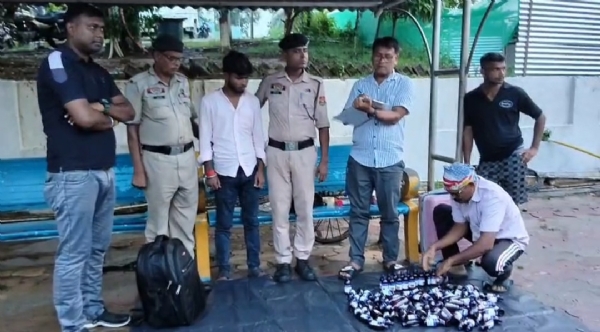 নেশা সামগ্রী বাজেয়াপ্ত