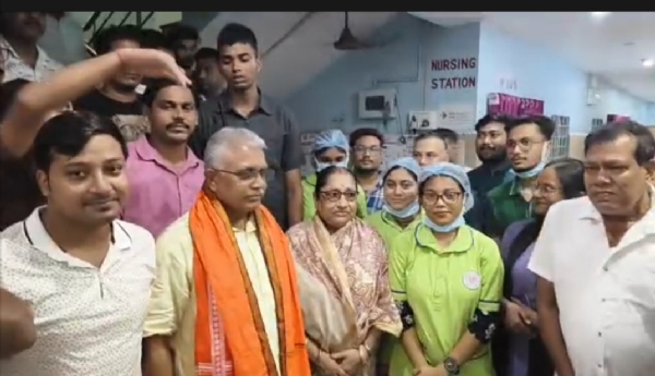 নার্সিংহোমে দিলীপ ঘোষ নার্সিংহোমে দিলীপ ঘোষ