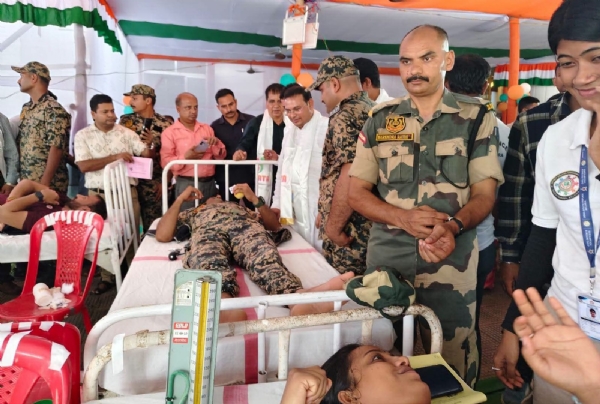 রক্তদান শিবির বিলোনিয়ায়