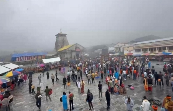শ্রাবণ মাসের সোমবারে কেদারনাথে ভক্তদের ঢল