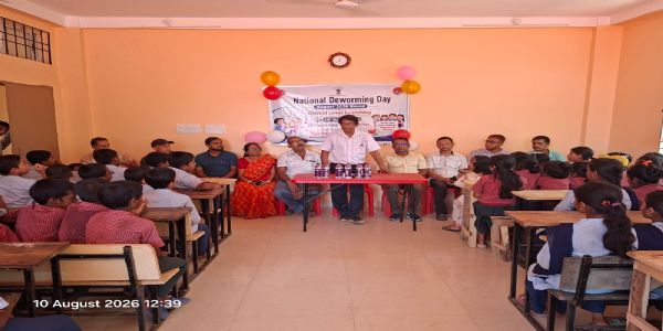 শ্রীভূমিতে ৪ লক্ষ শিশুকে কৃমিনাশক বড়ি খাওয়ানোর অভিযান শুরু