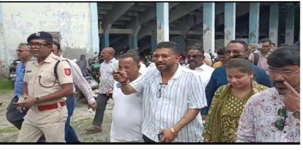 মেলা গ্রাউন্ডে নতুন পার্কিং জোনের উদ্বোধন করলেন মন্ত্রী শঙ্কর ঘোষ
