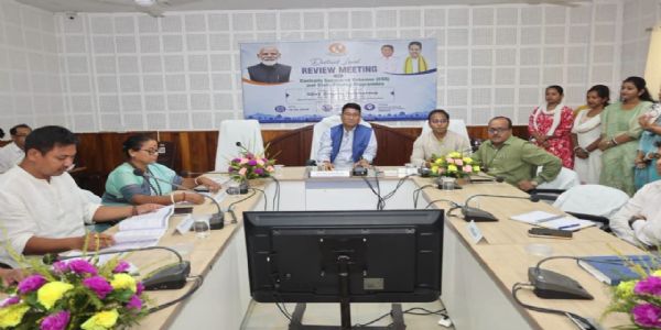 সেপাহিজলা জেলায় উন্নয়নকাজের খতিয়ান নিলেন অভিভাবক মন্ত্রী বিকাশ দেববর্মা