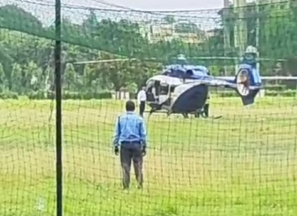 খারাপ আবহাওয়ায় কোলাঘাটে মুখ্যমন্ত্রীর হেলিকপ্টারের জরুরি অবতরণ