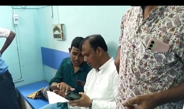 গোঘাট গ্রাম পঞ্চায়েত পরিদর্শনে প্রশান্ত দিগার
