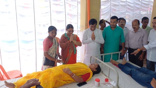 আগরতলায় রক্তদান শিবির