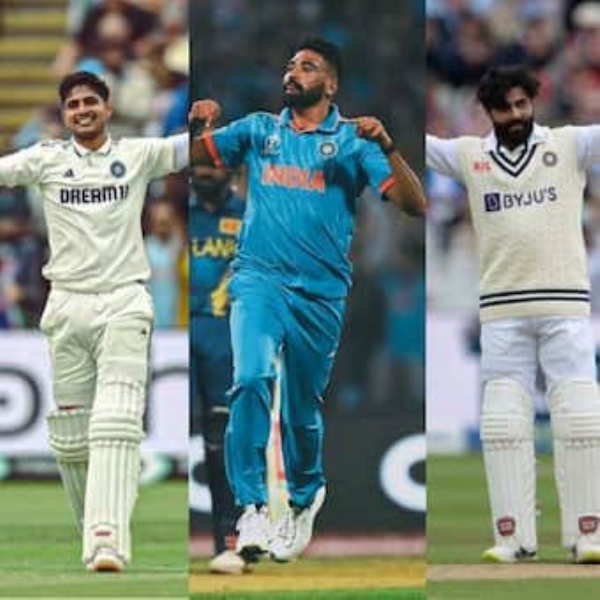 গল টেস্টে শুভমন গিল, রবীন্দ্র জাদেজা, মহম্মদ সিরাজরা যে সব রেকর্ডের সামনে দাঁড়িয়ে
