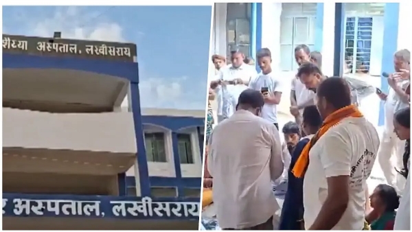 আহতদের হাসপাতালে নিয়ে যাওয়া হচ্ছে