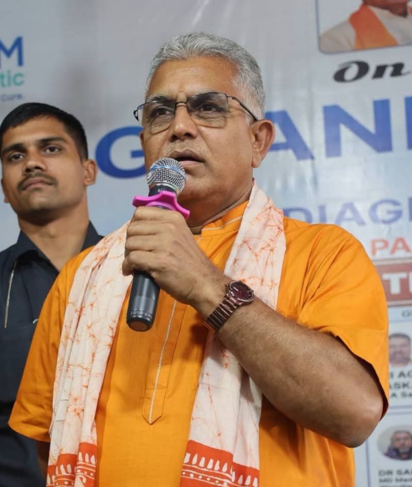 ছাত্র আন্দোলন নিয়ে রাহুলের ভূমিকা নিয়ে প্রশ্ন দিলীপ ঘোষের