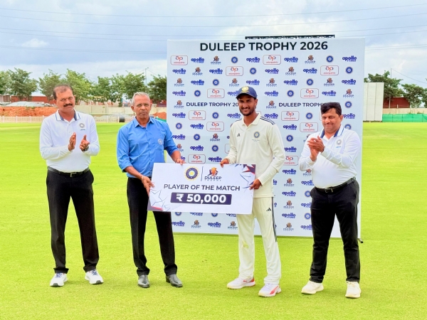 দলীপ ট্রফির কোয়ার্টার ফাইনালে পূর্বাঞ্চলের জয়