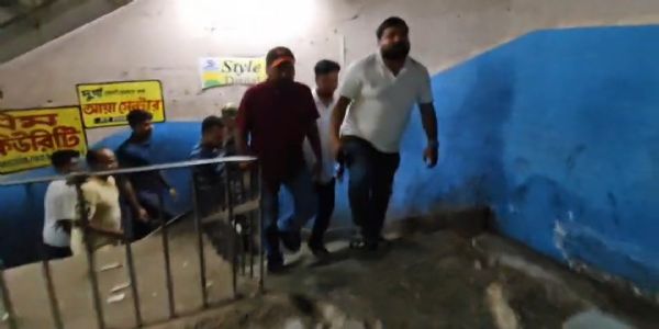 আরামবাগ বাস স্ট্যান্ড এর অগ্নি নির্বাপক ব্যবস্থা দেখলেন দুই বিধায়ক