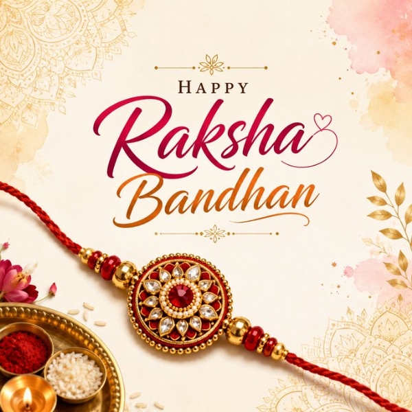 রাখিবন্ধনের শুভেচ্ছা