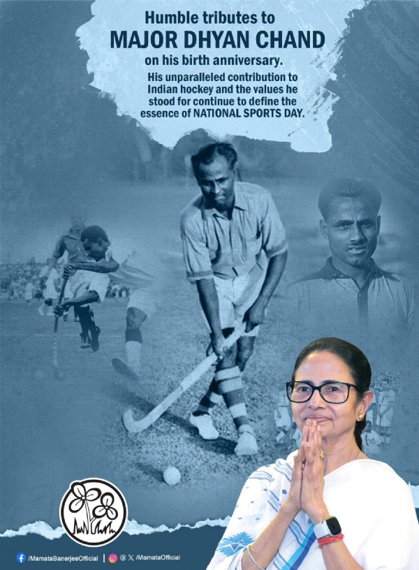 মমতা বন্দ্যোপাধ্যায়ের তরফেও শ্রদ্ধার্ঘ্য নিবেদন