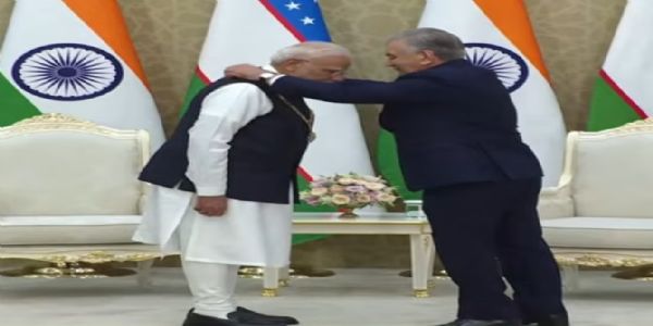 উজবেকিস্তানের সর্বোচ্চ রাষ্ট্রীয় সম্মানে ভূষিত প্রধানমন্ত্রী নরেন্দ্র মোদী
