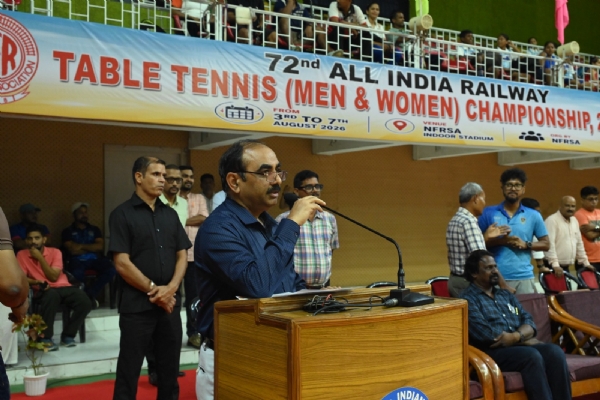 72nd All India Inter-Railway Table Tennis Championship begins in Maligaon.