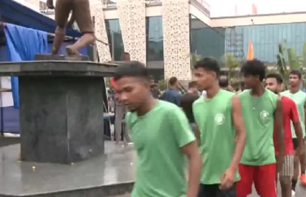 রাঁচিতে ক্রমেই জোরালো হচ্ছে শিক্ষার্থীদের আন্দোলন