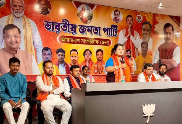 আরামবাগ বিজেপির সাংগঠনিক বৈঠক