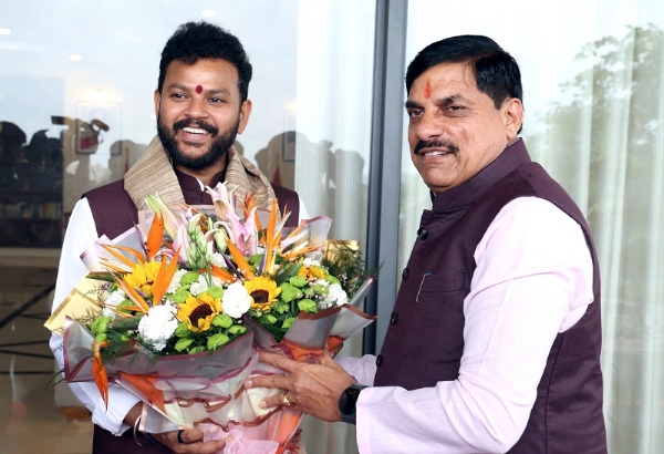 ভোপাল সফরে কেন্দ্রীয় মন্ত্রী রামমোহন নাইডু