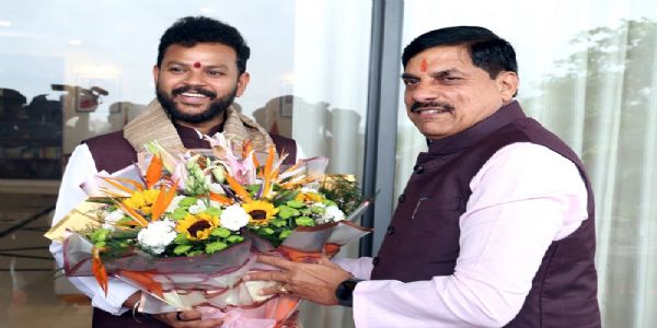 ভোপাল সফরে কেন্দ্রীয় মন্ত্রী রামমোহন নাইডু