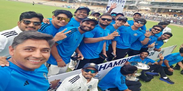 দলীপ ট্রফি ক্রিকেটের ইতিহাসে নতুন রেকর্ড পূর্বাঞ্চলের