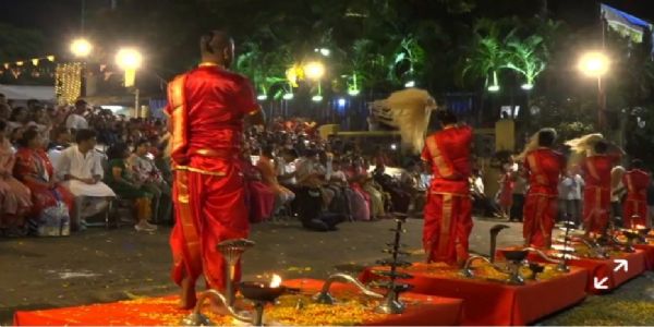 চন্দননগর রানীঘাটে গঙ্গা আরতিতে বিধায়ক দীপাঞ্জন গুহ