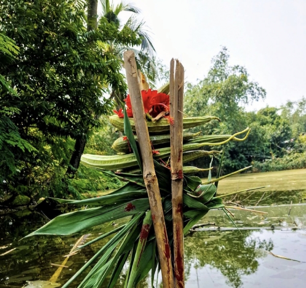 আরামবাগে জল ষষ্ঠীর পূজা