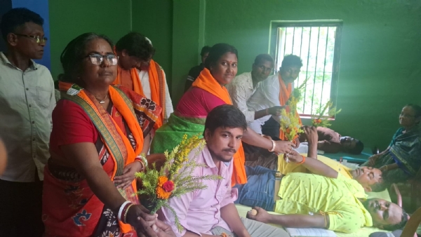 প্রধানমন্ত্রীর জন্মদিনে বিজেপির রক্তদান শিবির