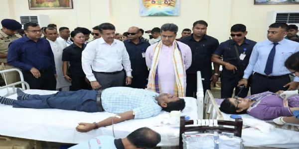 প্রধানমন্ত্রী মোদীর জন্মদিনে প্রজ্ঞা ভবনে মেগা রক্তদান শিবির