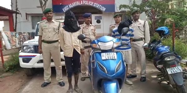 দুই ঘন্টায় চুরি যাওয়া স্কুটি উদ্ধার, গ্রেফতার চার