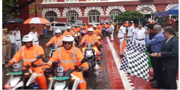 কলকাতা পুলিশের জরুরি পরিষেবায় যুক্ত হলো বৈদ্যুতিক মোটরসাইকেল